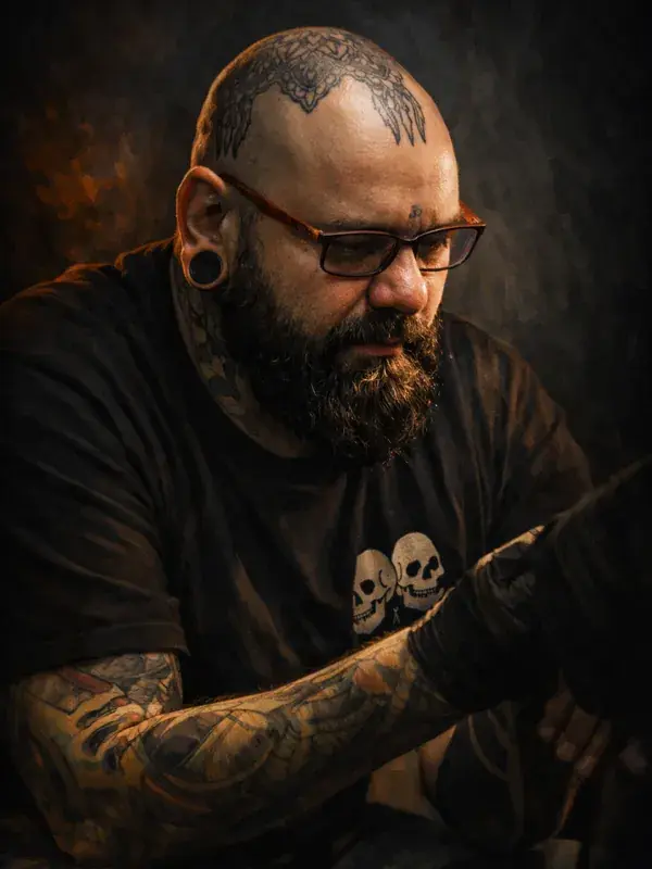 Евгений Южный — Мастер тату