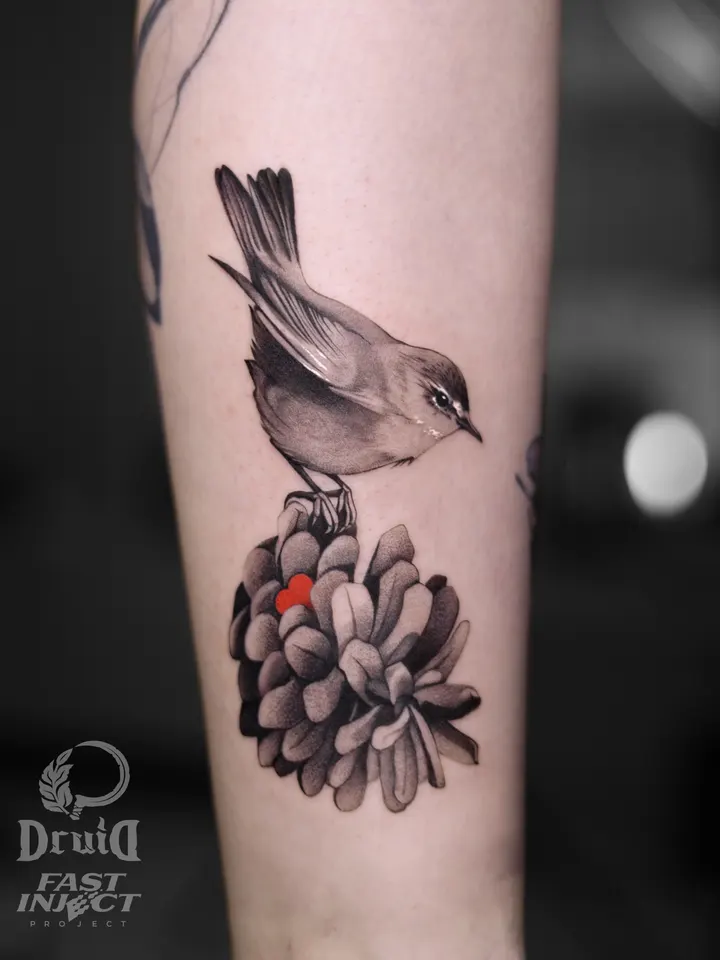 Мини-тату — работа мастера MAIN Tattoo, Санкт-Петербург