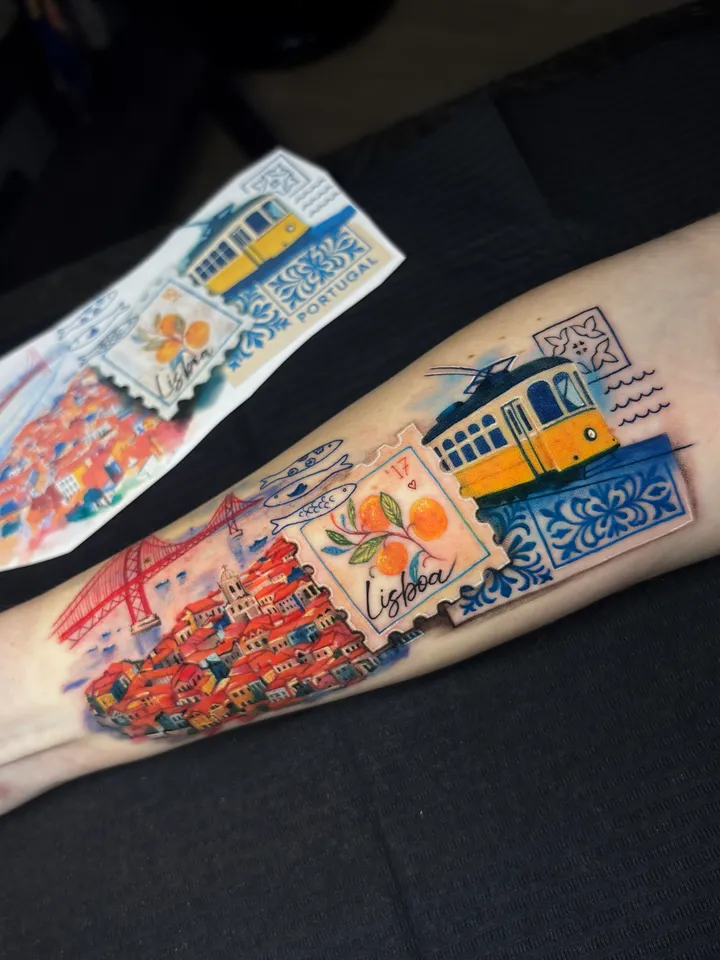Тату на руку — работа мастера MAIN Tattoo, Санкт-Петербург